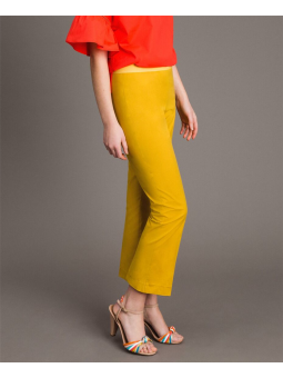 Pantalon en popeline Twinset
