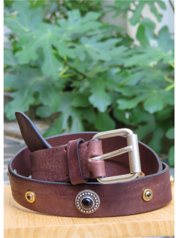 Ceinture cuir Post & Co