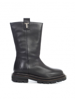 Bottes cuir Twinset