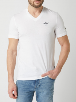 T-shirt blanc coton