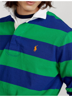 skipper Empty the trash style Polo manches longues rayé Polo Ralph Lauren