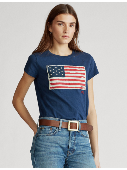 T-Shirt Drapeau Américain...