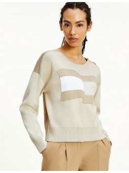 Pull drapeau en coton bio...