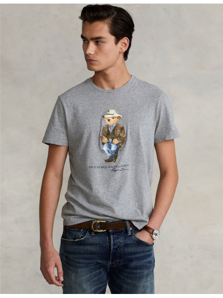 T-shirt manches courtes ourson western Polo Ralph Lauren
