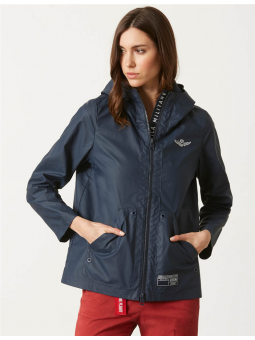 Veste imperméable à capuche...