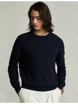 Pull col rond pima de coton...