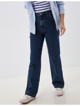 Jean droit taille haute...