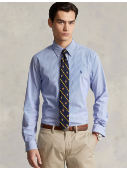 Chemise custom rayée Polo...
