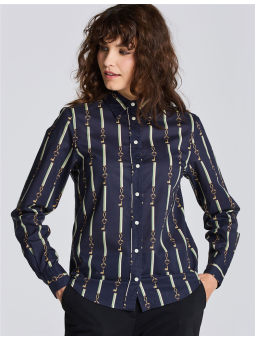 Chemise voile de coton...