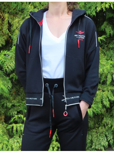 Veste Doudoune Aeronautica Militare - Taille 56 - Occasion Très Bon état - Noir