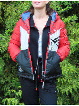 Veste color-block...