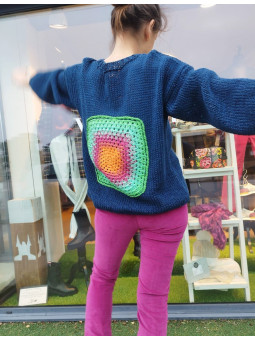 Pull design en crochet Les...