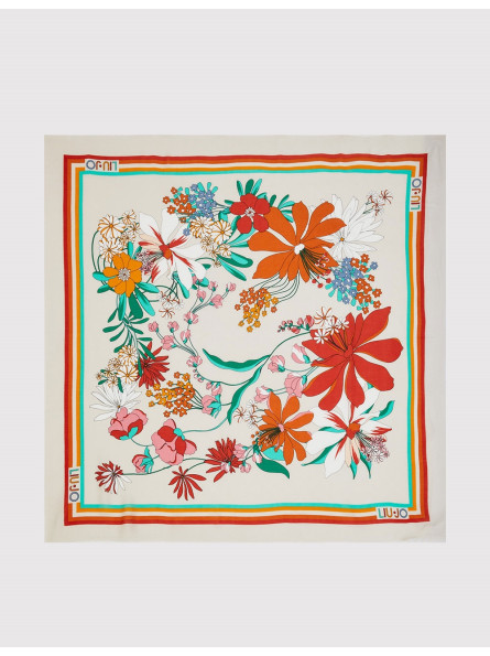 Foulard imprimé floral coloré Liu Jo