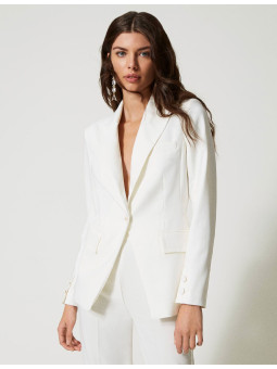 Blazer esprit satiné Twinset