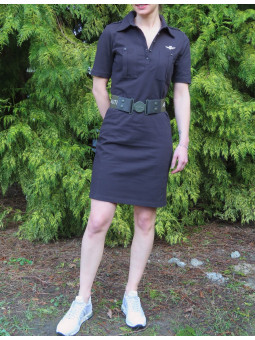 Robe polo cintrée...