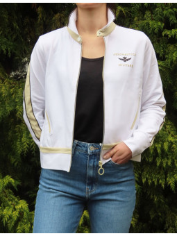 Gilet zippé bandes...