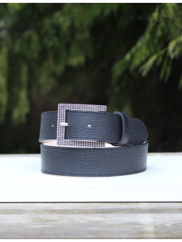 Ceinture en cuir grainé...