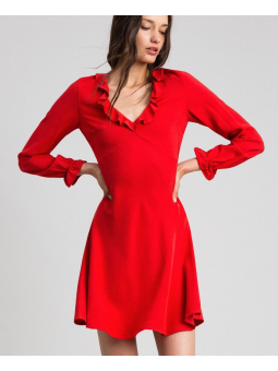 Robe col V Twinset