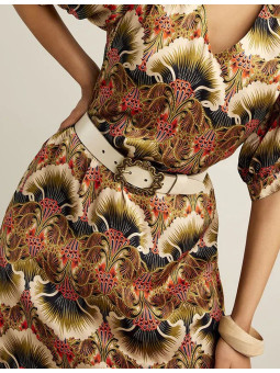 Ceinture en cuir boucle...