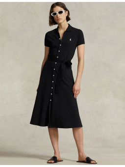 Robe manches courtes en...