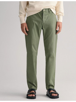 Pantalon chino Hallden slim...