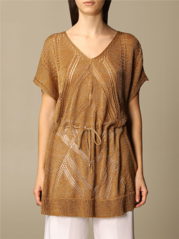 maxi maglia lurex traforato...