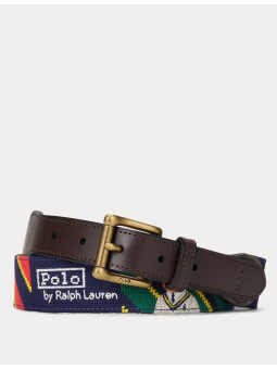 Ceinture brodée Polo Bear...