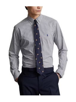 Chemise slim popeline coton...