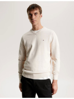 Pull col V Tommy Hilfiger