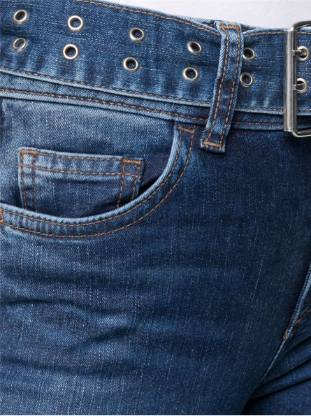 Jupe En Jeans Taille Haute LIU JO Taille 25 - Occasion En Très Bon état, Fabriquée En France