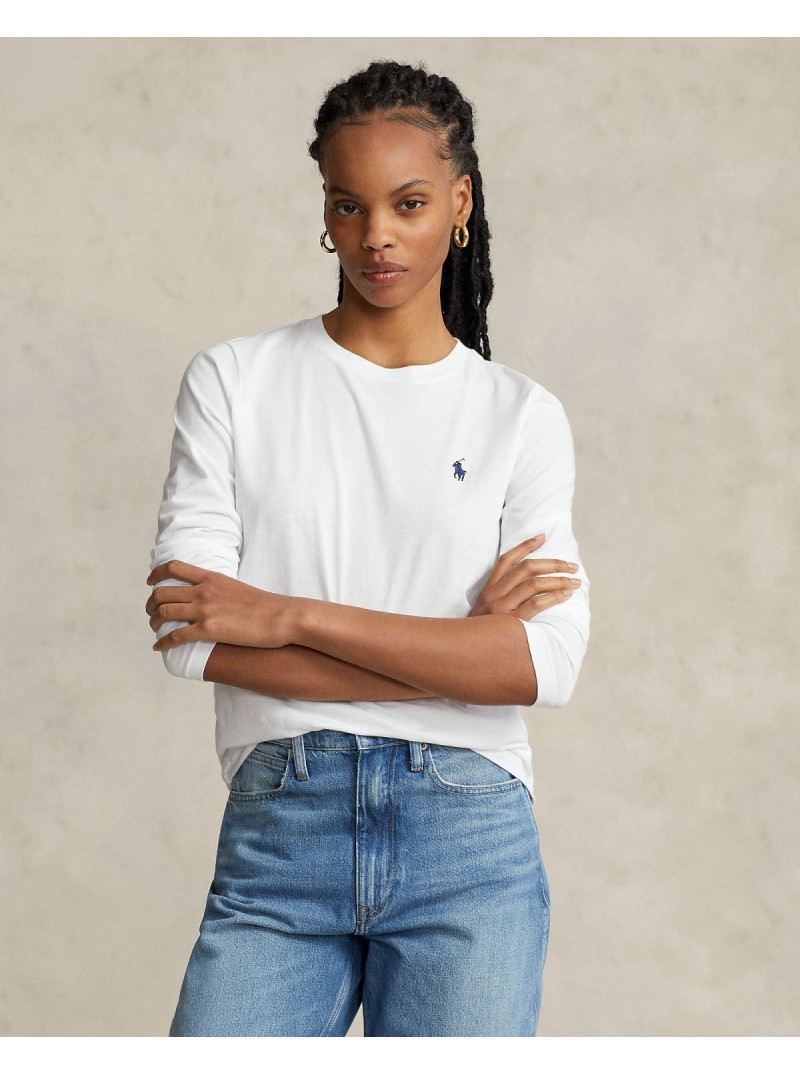 Chemise Ralph Lauren Pour Femme – Taille M – Rayures Rose Et Blanc – Col V – 95% Coton, 5% Élasthanne – Occasion Très Bon État