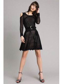 Robe en dentelle avec...