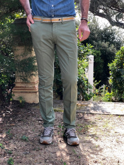 Pantalon Chino avec ceinture