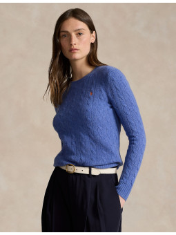 Pull col rond torsades...