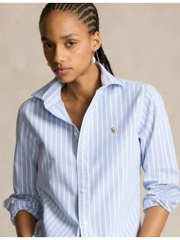Chemise rayée en coton...