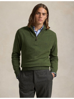Pull camionneur laine demi...