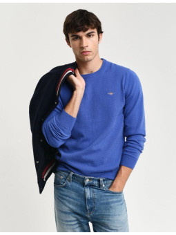 Pull col rond en laine...