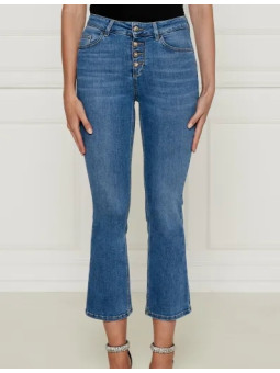Jean crop flare Liu Jo