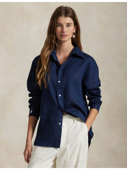 Chemise en lin oversize...