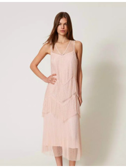 Robe longue en tulle Twinset