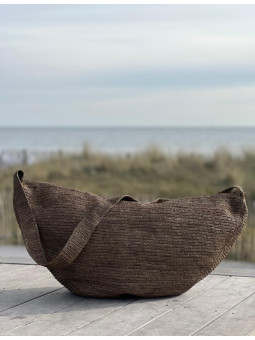 Sac hobo en raphia Tamana...