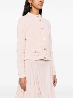 Gilet maille bouton dorés...