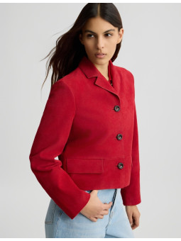 Veste en daim boxy fit Liu Jo