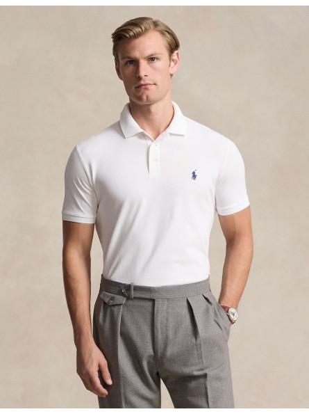 Polo manches courtes custom slim fit Ralph Lauren