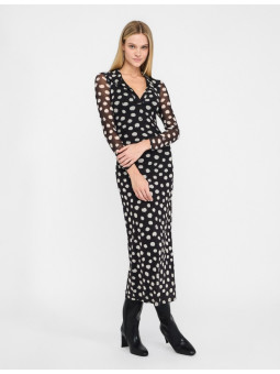 Robe longue en jersey...
