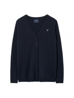 Cardigan fin col V Gant
