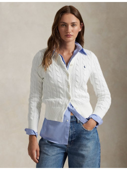 Gilet coton torsadé Polo...