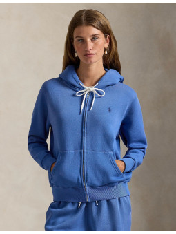 Sweat capuche zippé Polo...