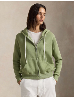 Sweat capuche zippé Polo...