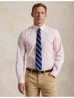 Chemise rayée popeline Polo...